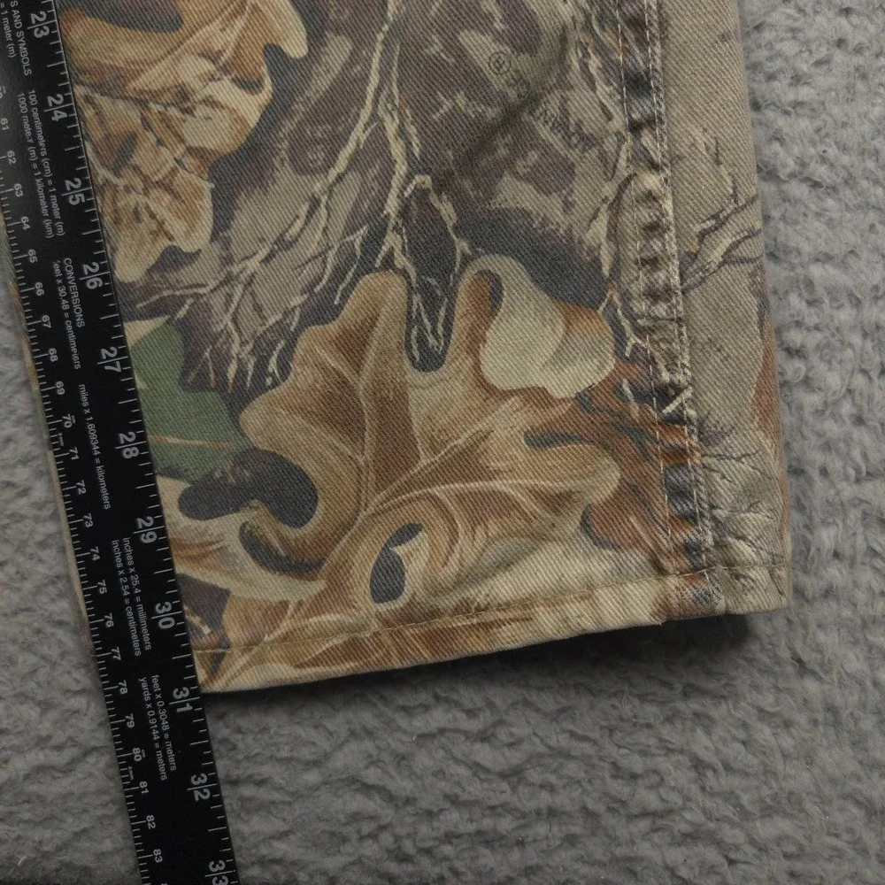 Wrangler Rugged Wear Vintage Camo Jeans Mens 40x32 USA Hunting Pants 35006CF